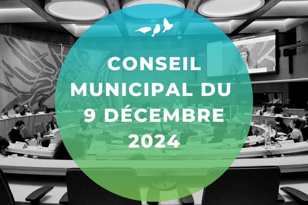 Conseil municipal du 9 décembre 2024