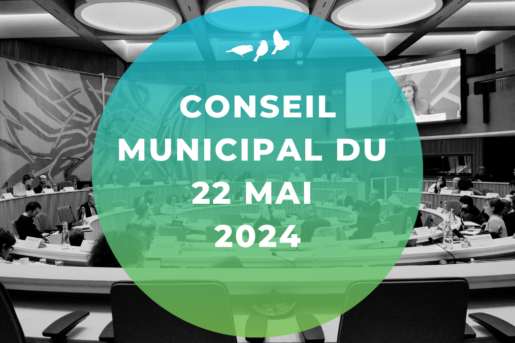 Conseil municipal du 22 mai 2024